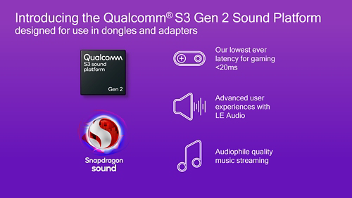 Qualcomm S3 Gen 2 Sound Platform Portfolio Extended to Deliver